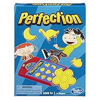 Perfection, Popping Shapes and Pieces Game, Easter Gifts or Basket Stuffers for Kids, Ages 4+