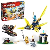 LEGO Ninjago 71798 Duel Between NYA and Arins Baby Dragon, 157 Pieces