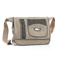 SOS Men's or Women's Messenger Bag Satchel Canvas Shoulder Side Bag or A Perfect Diaper Bag