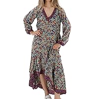 Women's Flowy Viviana Knee-Length Maxi Dress