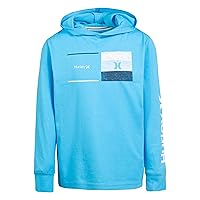 Hurley Boys' Long Sleeve Hooded Graphic T-Shirt