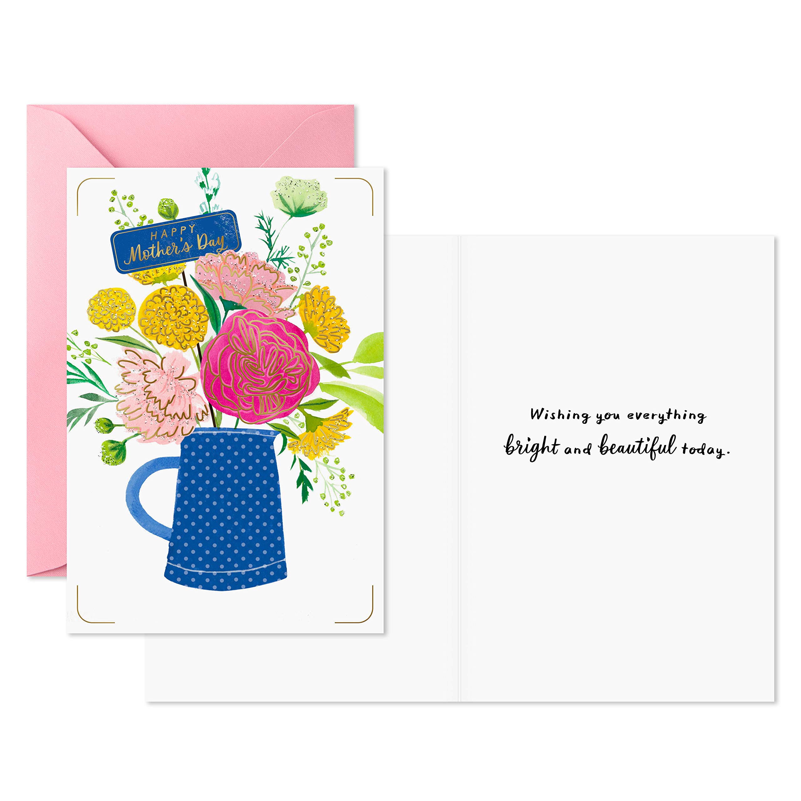 Hallmark Mothers Day Card Assortment, Enjoy Your Special Day (6 Cards with Envelopes, 2 Designs)