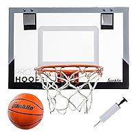 Franklin Sports Mini Basketball Hoops - Kids Indoor Over The Door Mini Hoop + Basketball Sets - Perfect Game Accessory for Bedroom + Office