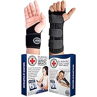Dr. Arthritis Bundle: Copper Lined Wrist Support (Single) + Carpal Tunnel Wrist Brace (Right)