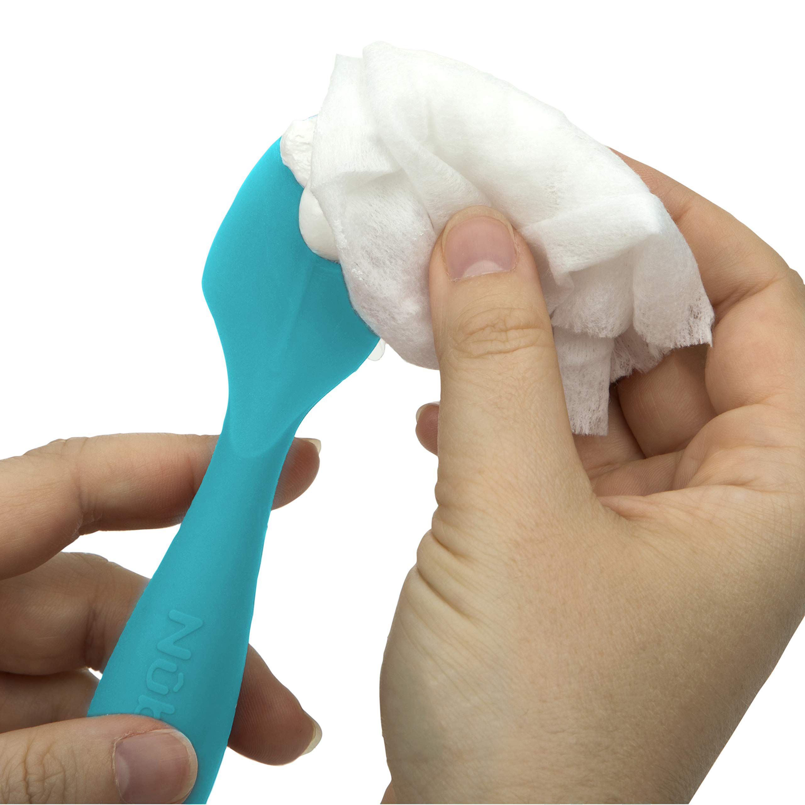 Dr. Talbots Silicone Diaper Cream Brush with Suction Base, Aqua
