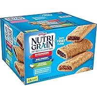 Nutri-Grain Soft Baked Breakfast Bars, Made with Whole Grains, Kids Snacks, Variety Pack, 62.4oz Box (48 Bars)