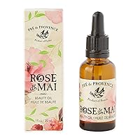 Versatile, Radiant, Massage Dry Body Oil - Rose De Mai, 1.0 Fl Oz