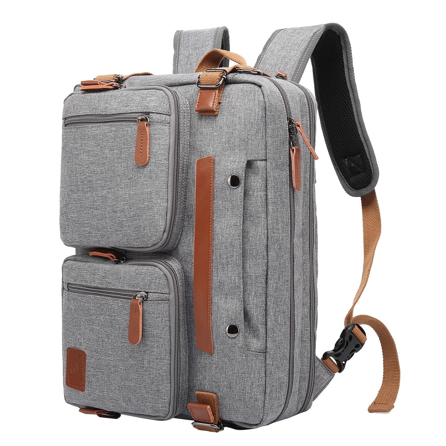 PETITE SIMONE 3 in 1 Computer Bag for Men, 17.3 Inch Laptop Backpack for Men, Work Bag for Men, Work Briefcase, Laptop Bag