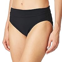 Profile by Gottex Women's Ruched High Waist Swimsuit Bottom
