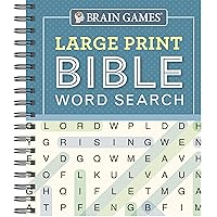 Brain Games - Large Print Bible Word Search (Blue) (Brain Games - Bible) Brain Games - Large Print Bible Word Search (Blue) (Brain Games - Bible) Spiral-bound