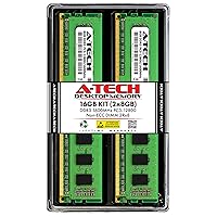 A-Tech 16GB Kit (2x8GB) RAM for Dell OptiPlex 9020, 9010, 7020, 7010, 3020, 3010, XE2 (USFF/SFF/MT/DT) | DDR3 1600 MHz DIMM PC3-12800 UDIMM Memory Upgrade