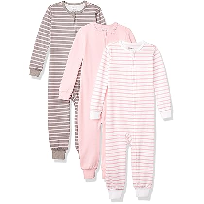 Hanes Ultimate Baby Zippin 3-Pack Sleep and Play Suits