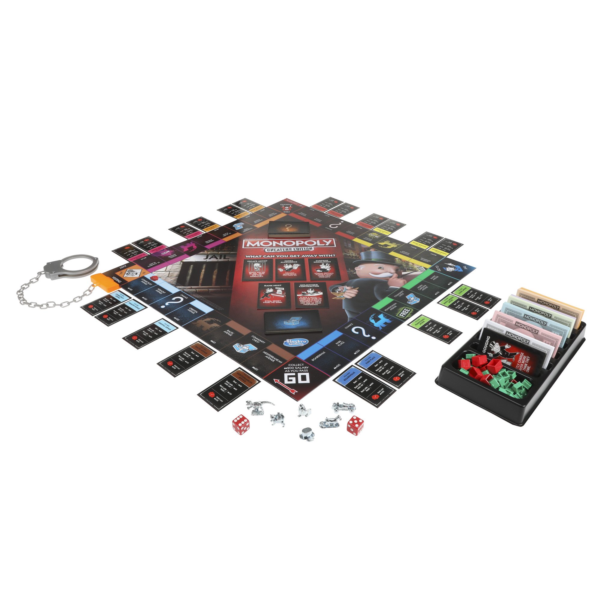 Monopoly Game: Cheaters Edition Board Game, for 3-6 players, Ages 8 and Up