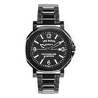 Ted Baker Actonn Stainless Steel Black IP Bracelet Watch (Model: BKPACS2039I)