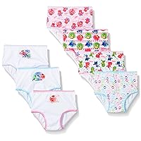 PJ Masks Toddler 100% Combed Cotton Panty Multipacks with Catboy, Luna Girl, Owlette and More in Sizes 2/3t, 4t, 4, 6 and 8
