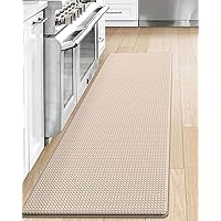 DEXI Kitchen Rug Runner Mat Anti Fatigue Non Skid Cushioned Comfort Standing Kitchen Mat Waterproof and Oil Proof Floor, Easy to Clean, 17