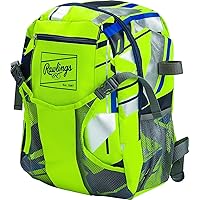 Rawlings | REMIX Baseball & Softball Equipment Bag | T-Ball / Rec / Travel | Backpack & Duffel Options