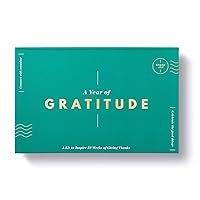 A Year of Gratitude Card Kit by Compendium - A Gratitude Note Card Kit to Inspire 52 Weeks of Giving Thanks