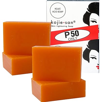 4 Bars Kojie San Kojic Acid Soap Soap 65 grams per bar original kojiesan for dark skin