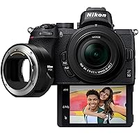 Nikon Z 50 Mirrorless Camera with 16-50mm Lens and FTZ II Adapter