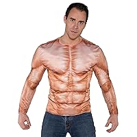 Underwraps Men's Photo Real Shirt - Muscles Padded