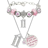 VeryMerryMakering 11th Birthday Bracelet Necklace