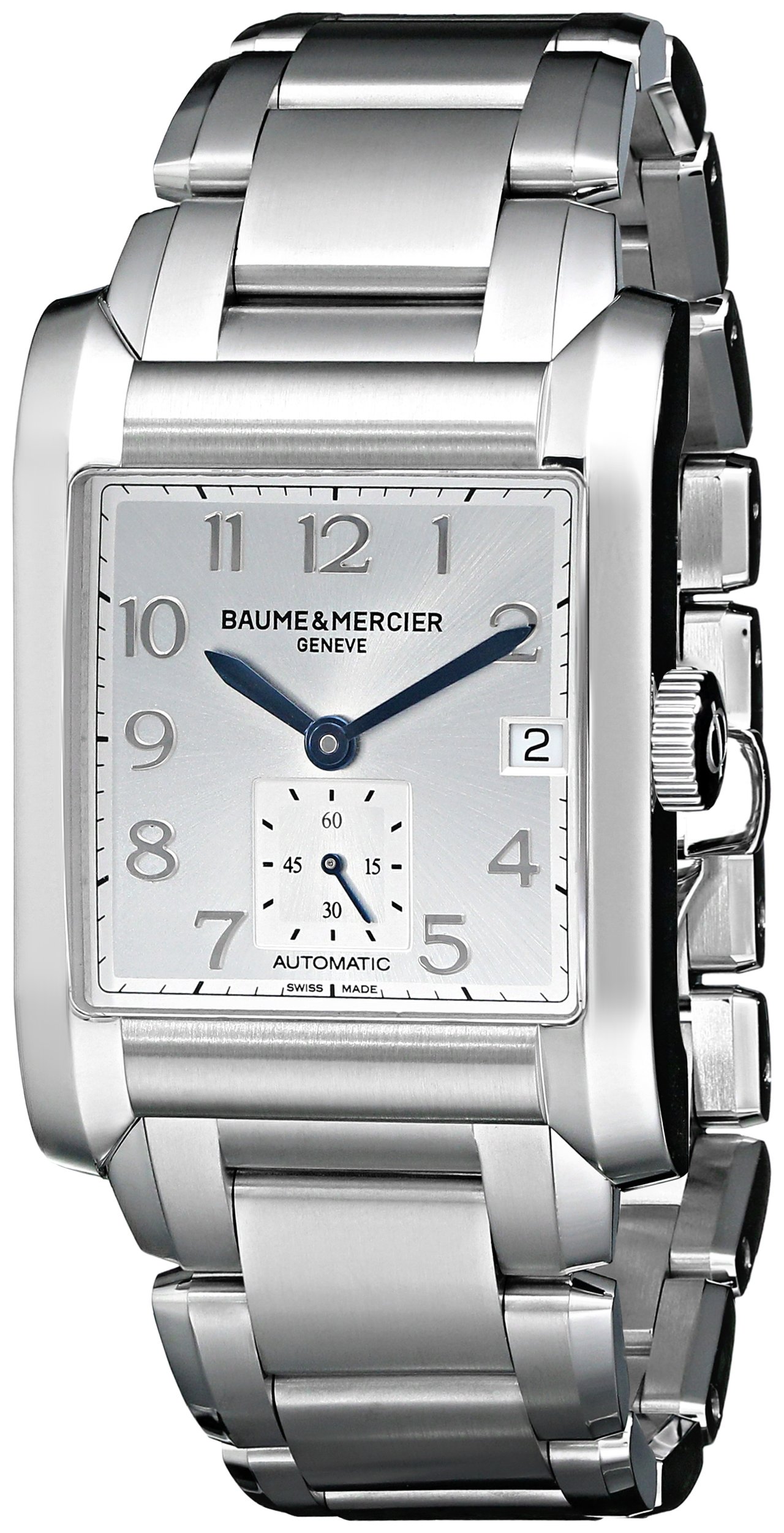 Baume & Mercier Men's A10047 Hampton Square Stainless Steel Bracelet Watch