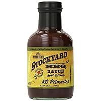 American Stockyard - Organic Original Pitmaster BBQ Sauce - Made in USA - 15.5oz Bottle - Family Friendly - Handcrafted in Small Batches with All Natural Ingredients