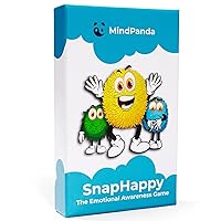 MindPanda HappySnap CBT Therapy Games for Kids - Gentle Parenting Counseling Tools - Emotional Intelligence & Social Skills Building - ADHD, Anger Control and Youth Mental Health - Group and Family