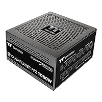Thermaltake Toughpower PF3 ATX 3.0 1050W 80+ Platinum Full Modular SLI/Crossfire Ready Power Supply; PCIe 5.0 12VHPWR Connector Included; 10 Year Warranty; PS-TPD-1050FNFAPU-L