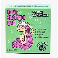 Shampoo Bar Rosemary & French Clay, Nourishing Shampoo Bar for Fine, Balanced to Oily Hair, Vegan & Sulfate free, Cruelty free Deep Cleansing Shampoo Bar, 2.82 Oz