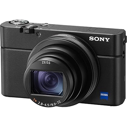 Sony RX100 VI 20.1 MP Premium Compact Digital Camera w/ 1-inch sensor, 24-200mm ZEISS zoom lens and pop-up OLED EVF