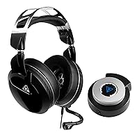 Turtle Beach Elite Pro 2 + SuperAmp Performance Gaming Headset for PS5, PS4, PlayStation, PC, & Mobile Devices with Bluetooth – Surround Sound, 50mm Speakers, Memory Foam Cushions - Black