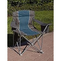 1,000-lb. Capacity Heavy-Duty Portable Chair Blue 1,000 lb