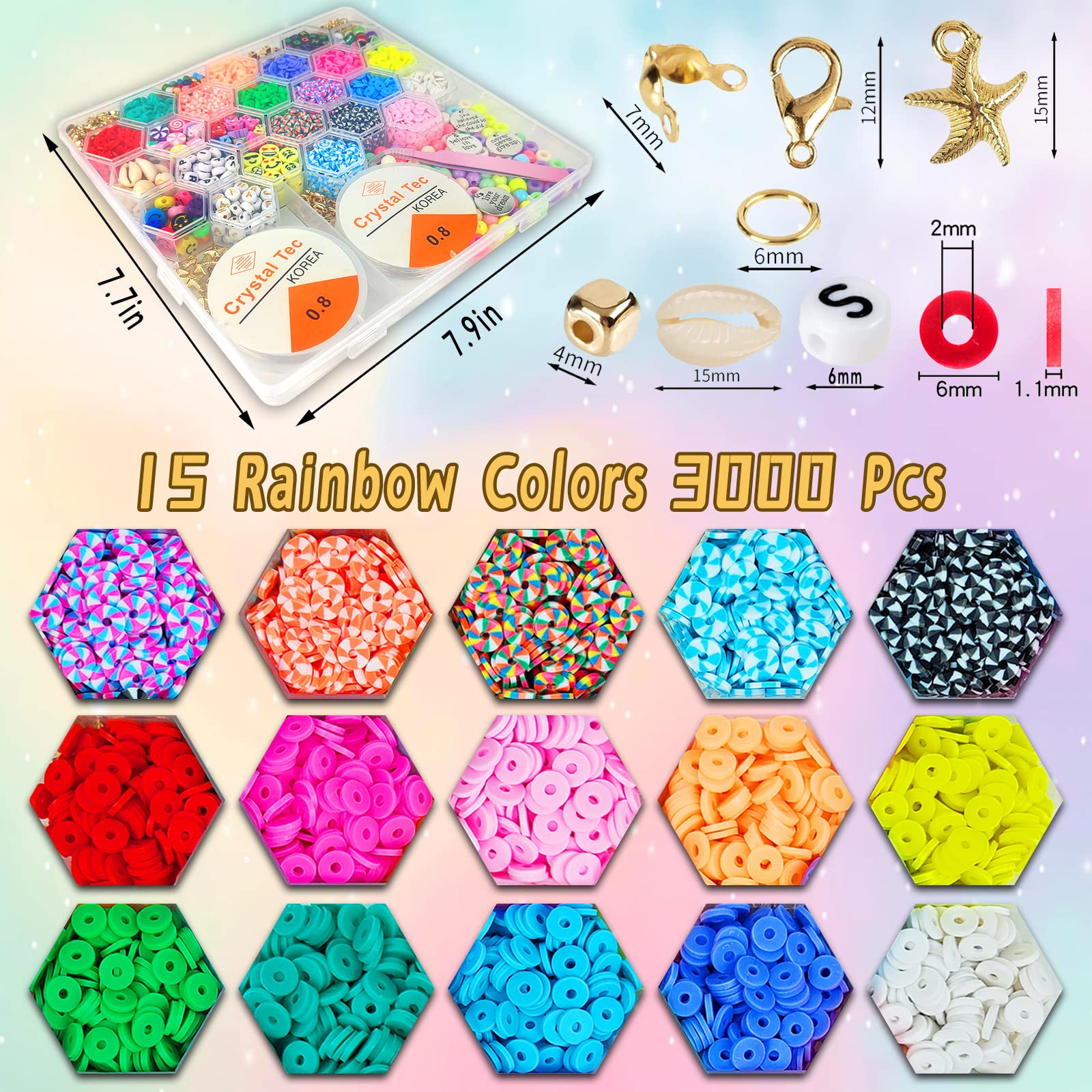 1199SV467 – Mixed Pony Beads – Jelly Sparkle Multi – 1/2 Lb Value Pack |  The Beadery Craft Products