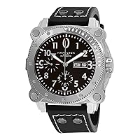 Hamilton Men's H78616733 Khaki Navy BelowZero Black Chronograph Dial Watch