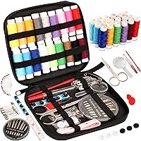 Sewing Kit Basic,Marcoon Needle and Thread Kit with Sewing Supplies and Accessories for Adults,Kids,Beginner,Home,Travel,Emergency Including Scissors,Measure Tape,Needle Threader and More