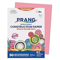 Prang (Formerly SunWorks) Construction Paper, Pink, 9