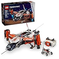 LEGO Technic VTOL Heavy Cargo Spaceship LT81, Space Gift Idea for Kids, Space Theme Toy, Vehicle Building Playset for Imaginative Play, Spaceship Toy for 10 Year Olds, 42181
