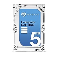 Seagate 5TB Enterprise NAS HDD SATA 6Gb/s 128MB Cache 3.5-Inch Internal Bare Drive (ST5000VN0001)
