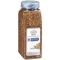 McCormick Culinary Whole Cumin Seed, 16 oz - One 16 Ounce Container of Bulk Cumin Seeds Whole, Ideal for Indian, Moroccan, Mexican and Middle Eastern Dishes