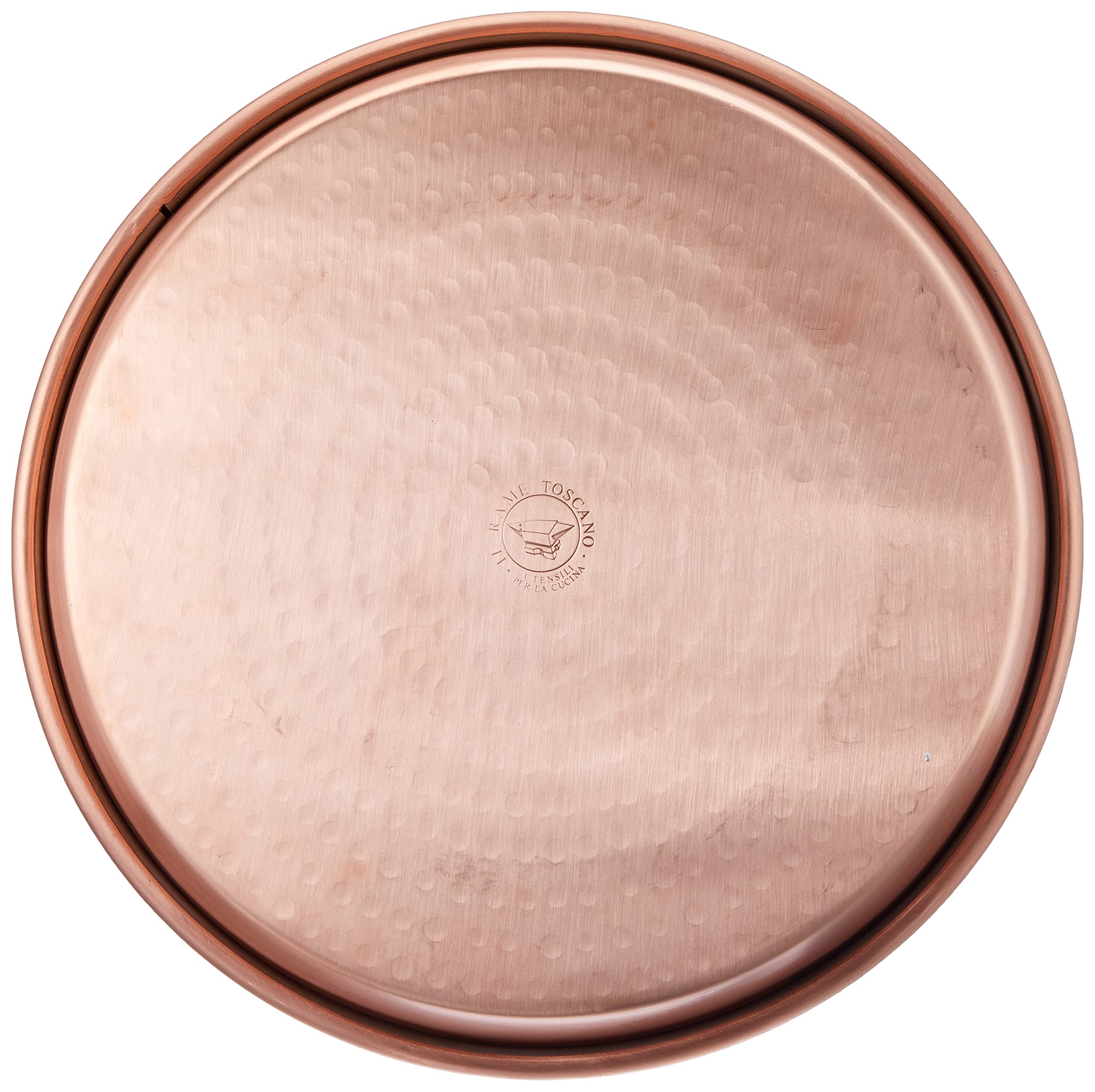 Vigor Blinky 94080 – 36 Round Baking Tinned Copper, 3 cm Edge, Diameter 36 cm