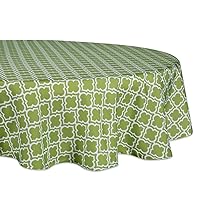 DII Green Lattice Outdoor Tabletop, Collection Stain Resistant & Waterproof, 60