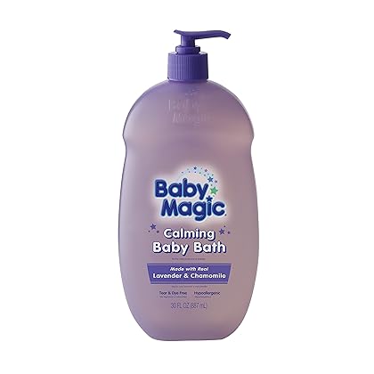 Baby Magic Calming Baby Bath, Lavender and Chamomile, 30 Ounces