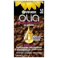 Hair Color Olia Ammonia-Free Brilliant Color Oil-Rich Permanent Hair Dye, 6.3 Light Golden Brown, 1 Count (Packaging May Vary)