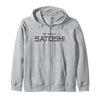 100 million Satoshi = 1 bitcoin Zip Hoodie