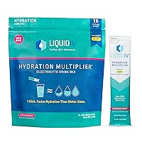 Liquid I.V. Hydration Multiplier - Passion Fruit - Hydration Powder Packets | Electrolyte Drink Mix | Easy Open Single-Serving Stick | Non-GMO | 16 Sticks Liquid I.V. Hydration Multiplier - Passion Fruit - Hydration Powder Packets | Electrolyte Drink Mix | Easy Open Single-Serving Stick | Non-GMO | 16 Sticks