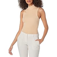 BCBGeneration womens Sleeveless Bodysuit With Mock Neck