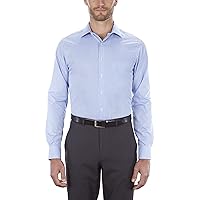 Van Heusen Men's Dress Shirt Regular Fit Flex Collar Check