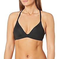 Vince Camuto Women's Standard Strappy Back Bikini Top Swimsuit with Molded Cups